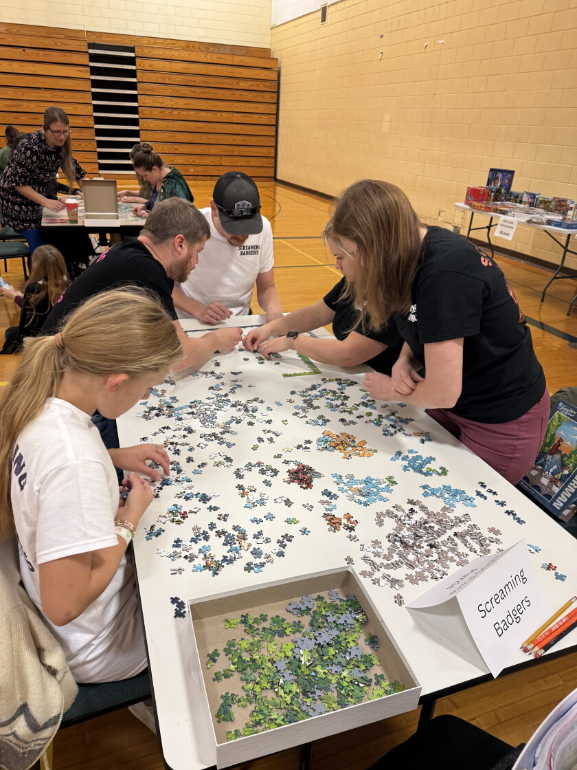 Walcha Puzzle Library More than a dozen teams competed in Puzzle Palooza at the Douglas ...