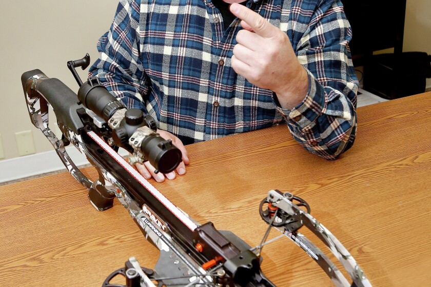 Cutting-edge crossbow: The Ravin crossbow, built in Superior, is ...