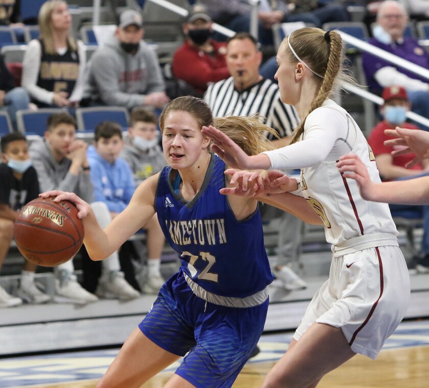 jhs girls hoops state 22 vs davies 40 031221