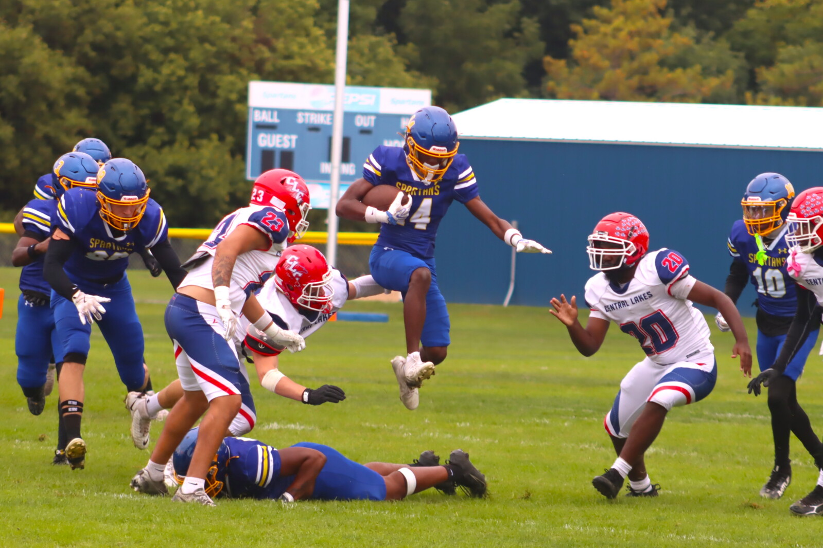 Communication Rack Grounding M State football trounces Central Lakes College in home opener - Local ...