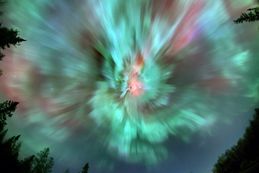 Corona aurora Oct. 7