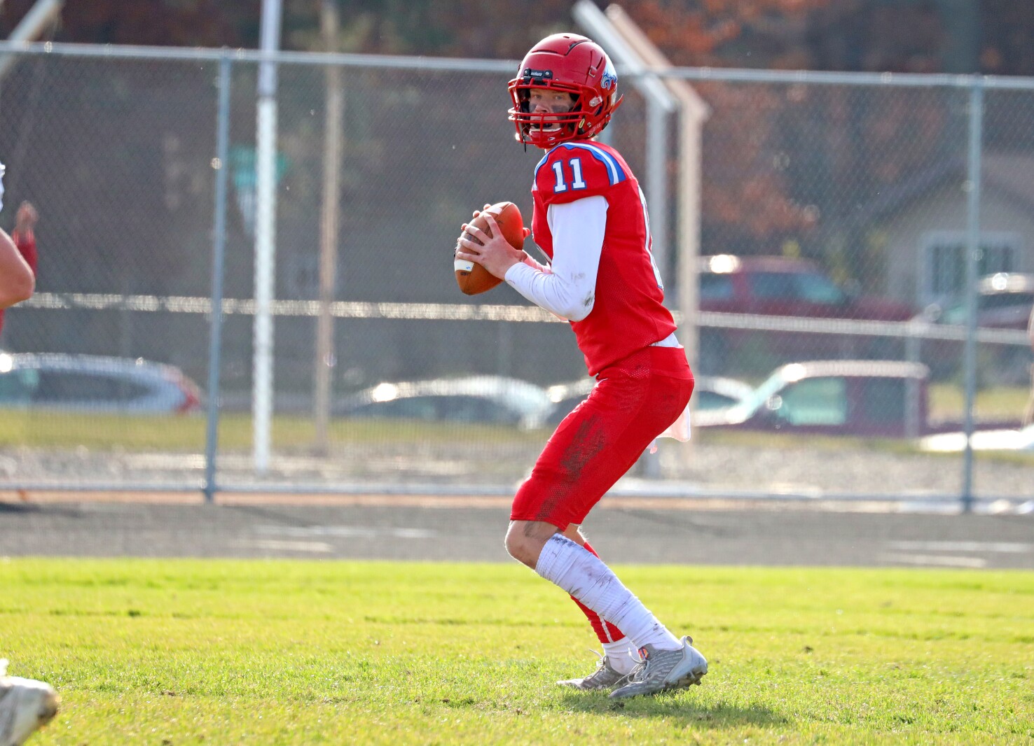 Pequot Lakes against Aitkin Football on Saturday, Oct. 29, 2022, at Pequot Lakes.