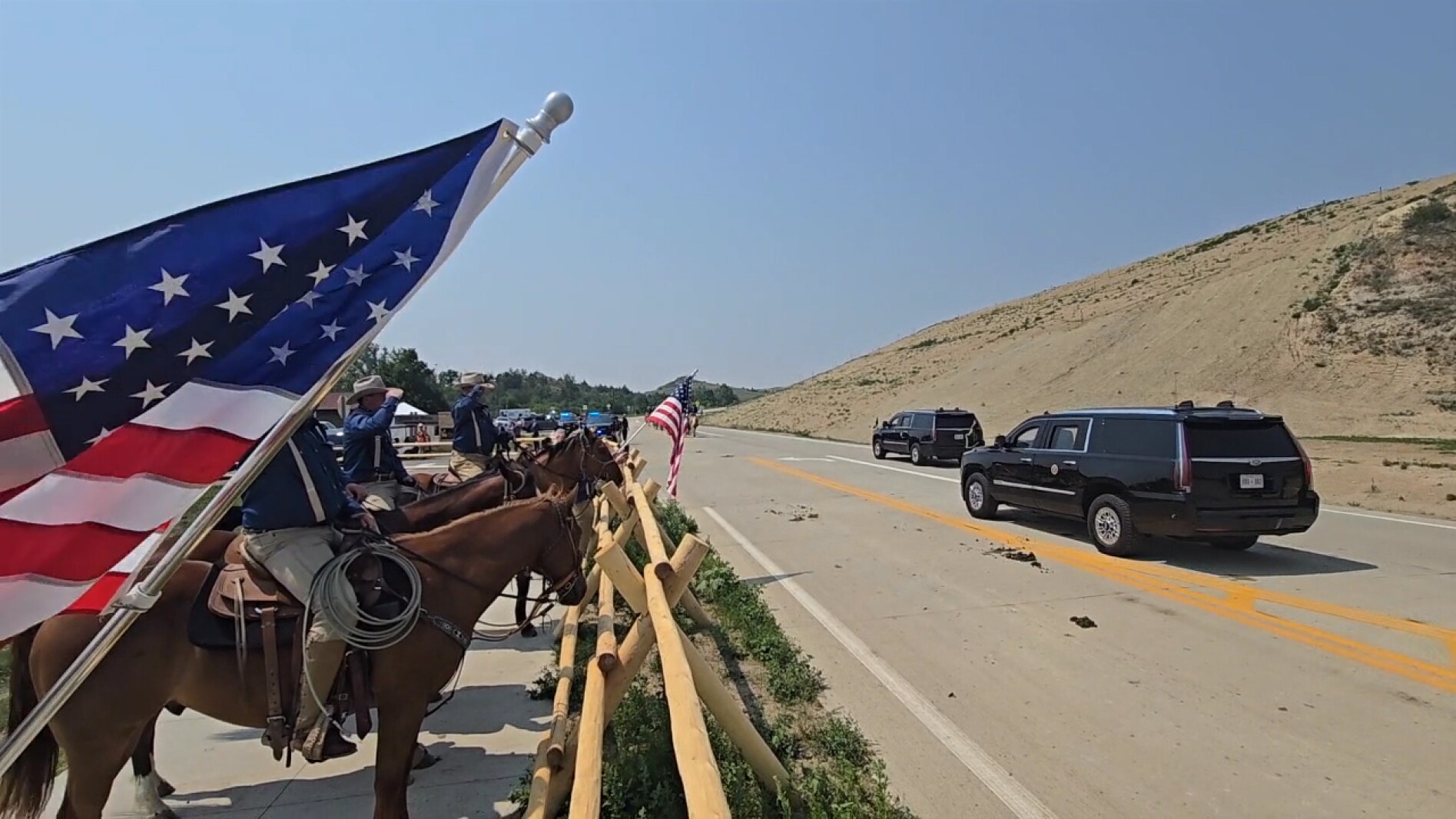 Crowds welcome Trump to historic Medora celebration