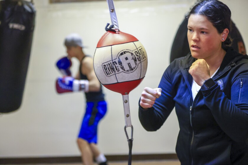 DULUTH PROFESSIONAL FEMALE BOXER