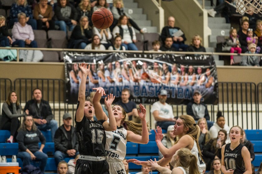 Fillmore Central, Kingsland Section 1A quarterfinal girls basketball