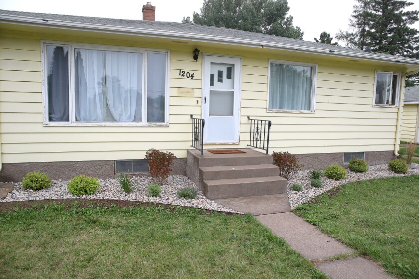 Winning home.