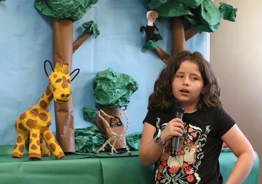 Year-End Projects - Jamestown Sun 9 Josie Helton knows a lot about giraffes.