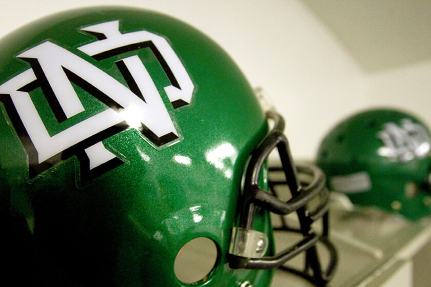 Und Patch UND FOOTBALL: UND prepares for last home game of the season against ...