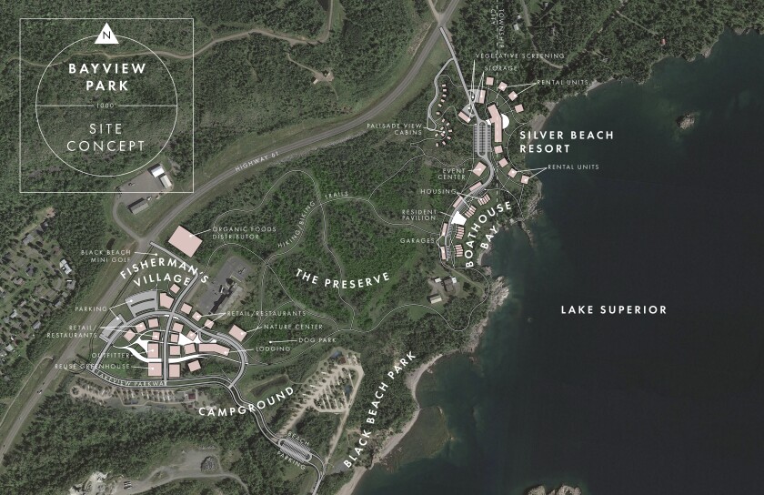 Silver Bay development.