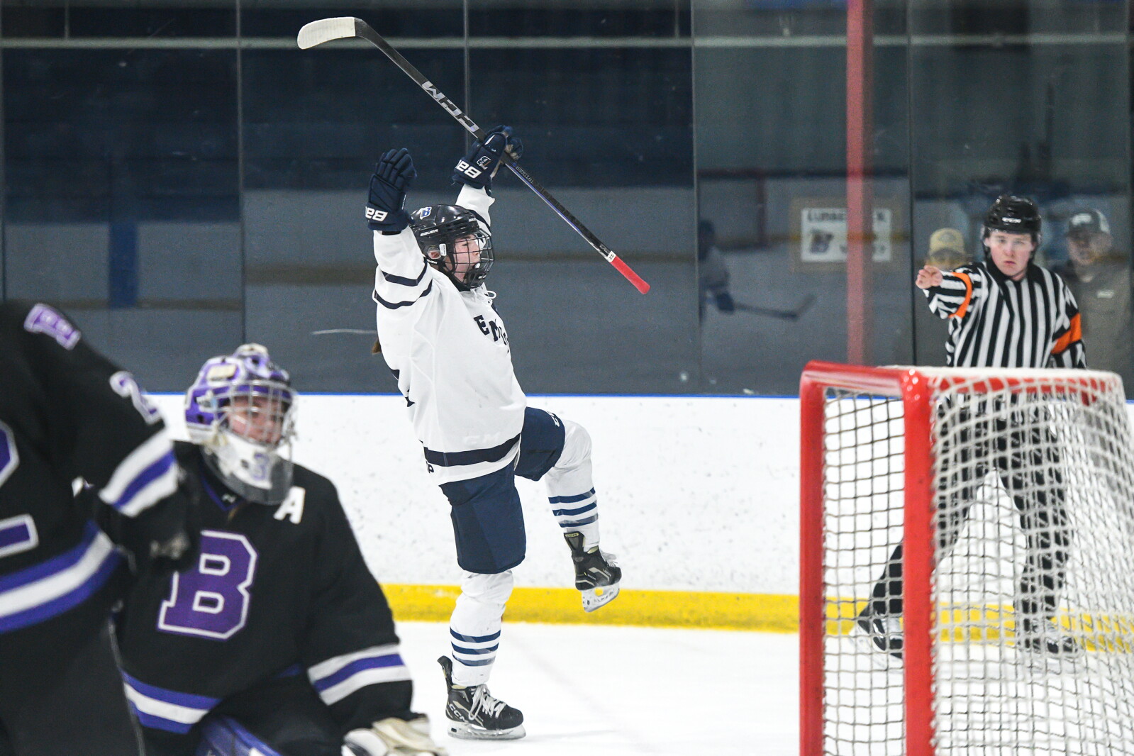 Jack Rupp Ava Myhre relishes in final BCA game; Jacks earn 1st home playoff win ...