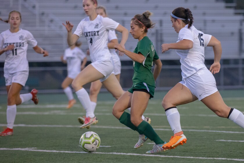 Mayo vs. Century Girls Soccer