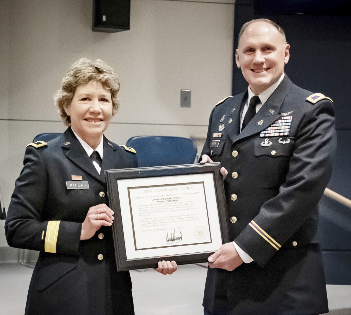 Riedel marks 35-year military career - Alexandria Echo Press | News ...