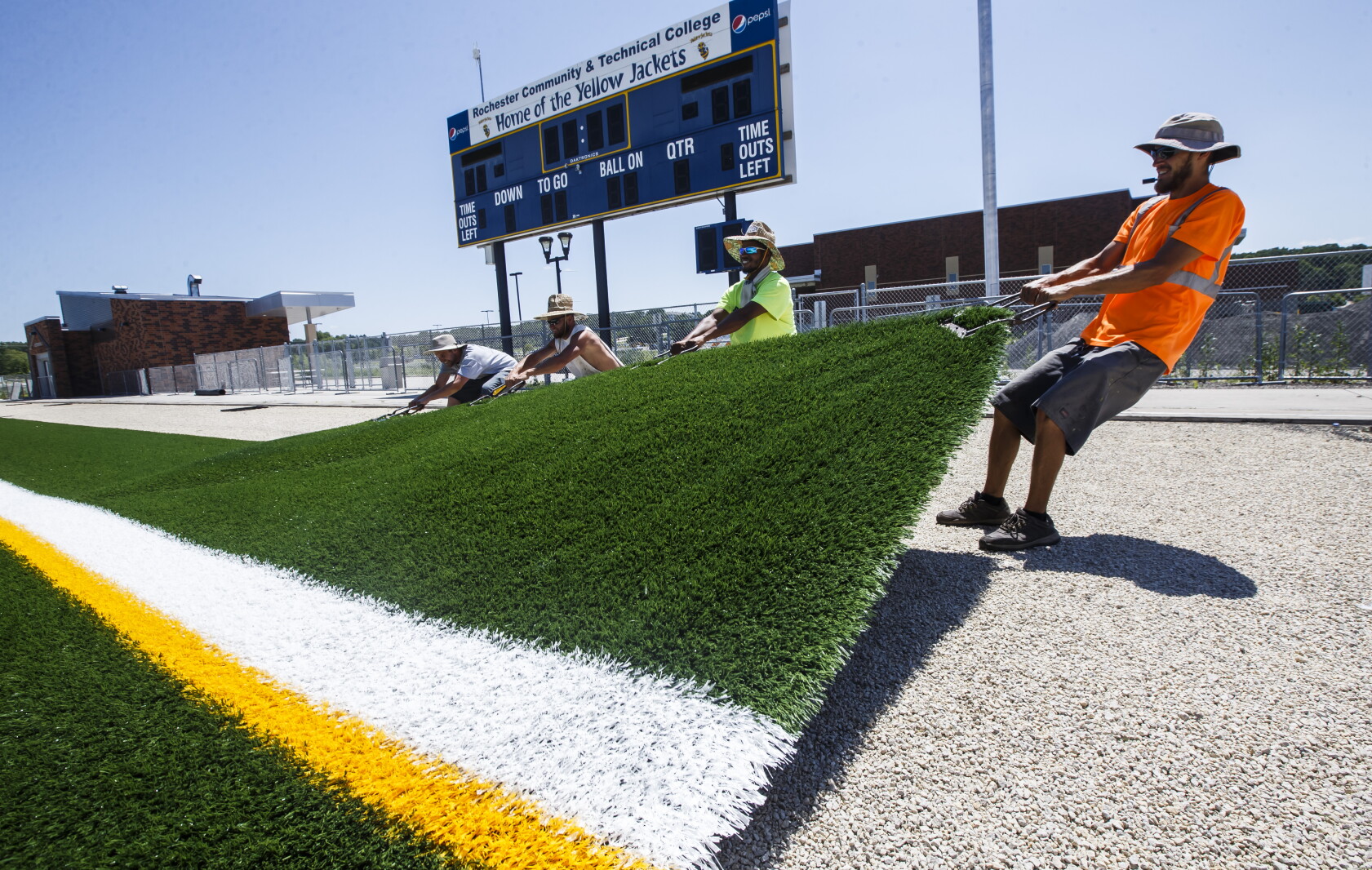 Rochester Regional Stadium getting new turf - Post Bulletin | Rochester ...