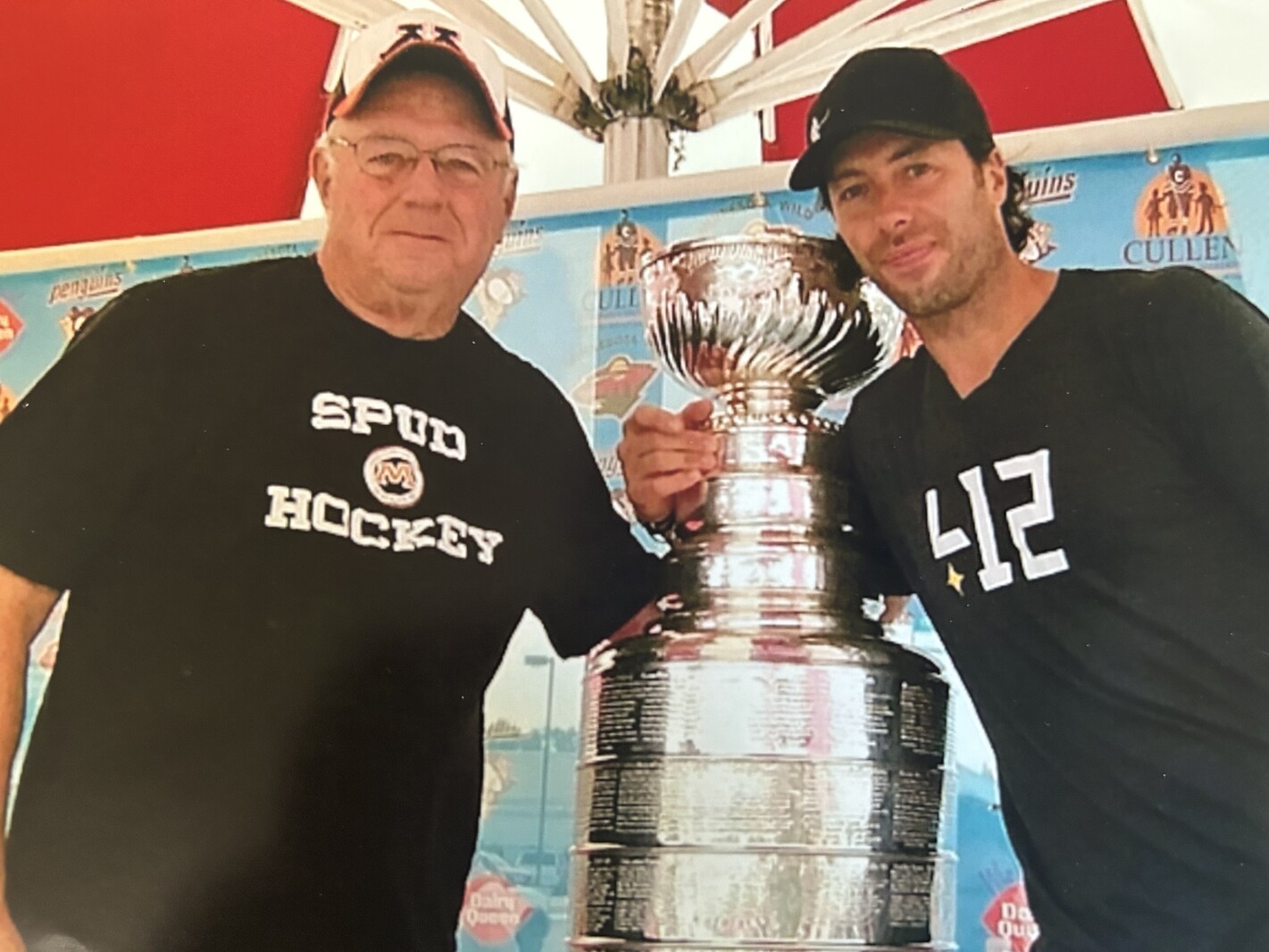 Can you believe Spud boys hockey had the same bus driver for 40 years?