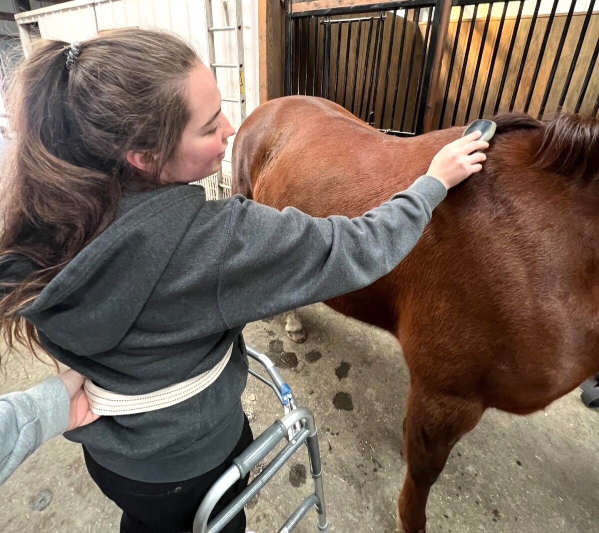 Isabella Syvertson Determined to Ride Again After Spinal Cord Injury Spine Injury