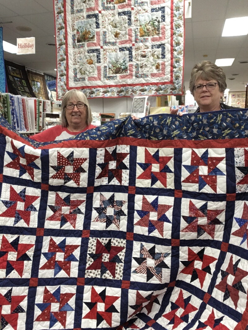 Communication Quilt Charm Club makes quilt for Bemidji Veterans Home - The Bemidji Pioneer ...