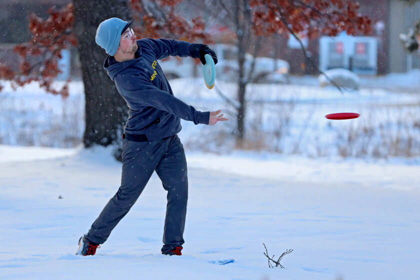 Chowderthrows Disc Golf Disc golf amongst the snow - Brainerd Dispatch | News, weather, sports ...