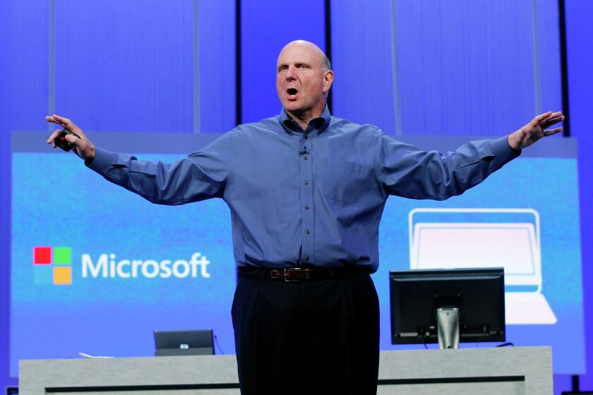 Microsoft CEO Steve Ballmer to retire within 12 months - West Central ...
