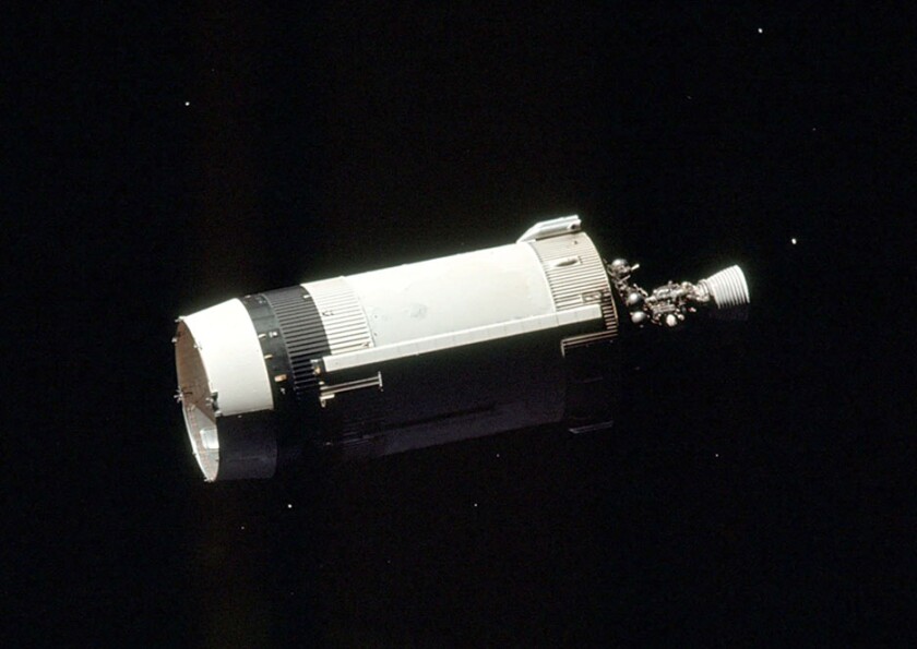 Spent Saturn S-IVB