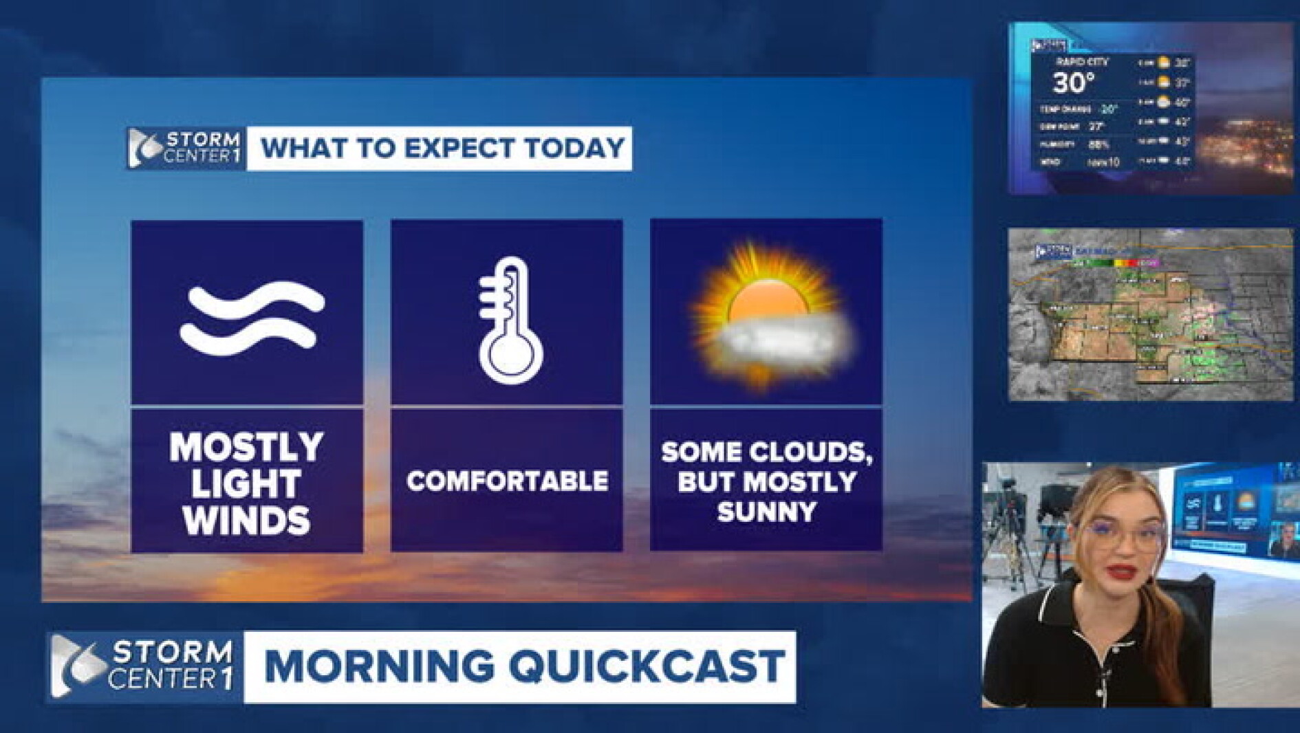 THURS 7:26 AM - Pleasant conditions today - Rapid City, South Dakota ...