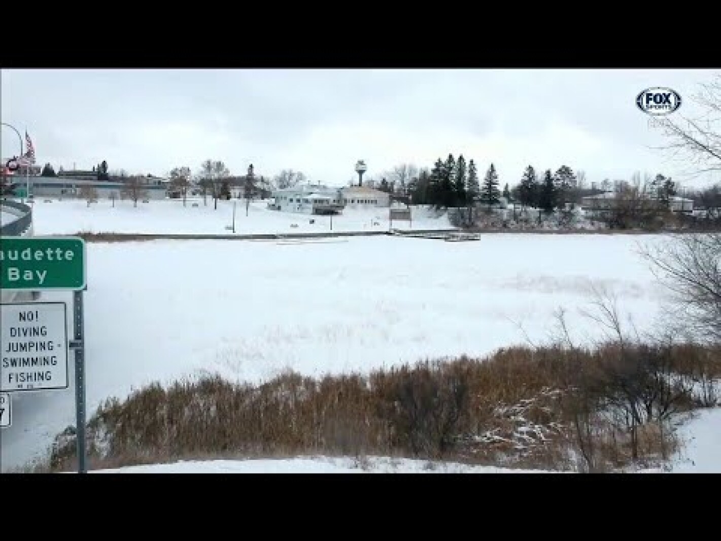 Firstever Hockey Day Minnesota at a rink in Baudette Bay The Rink