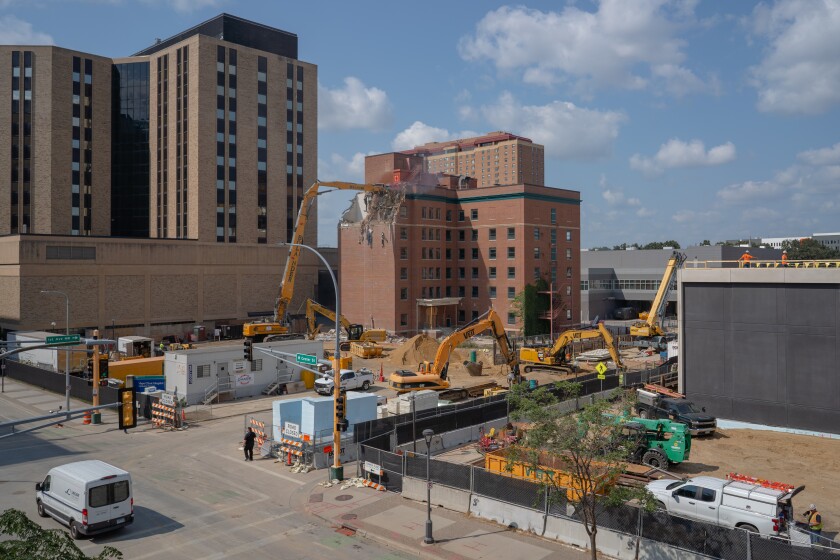 Colonial Building Demolition