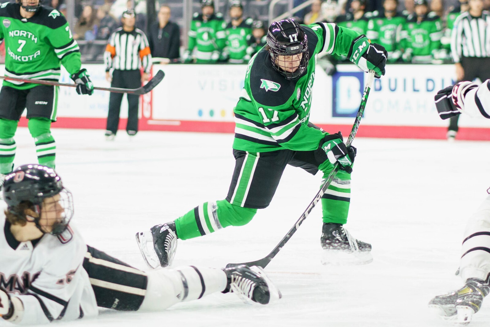 Riese Gaber is on a hot streak and may have found a linemate match ...