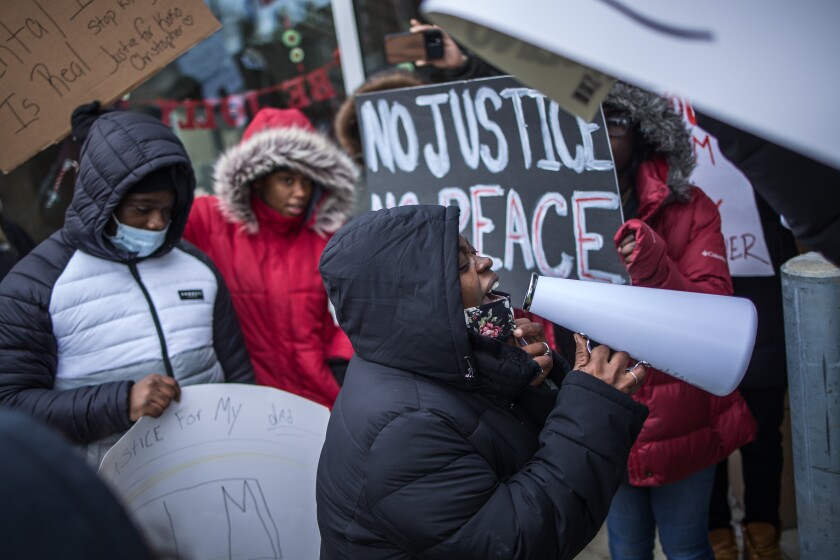 Protesters Rally in Austin for Kokou Christopher Fiafonou