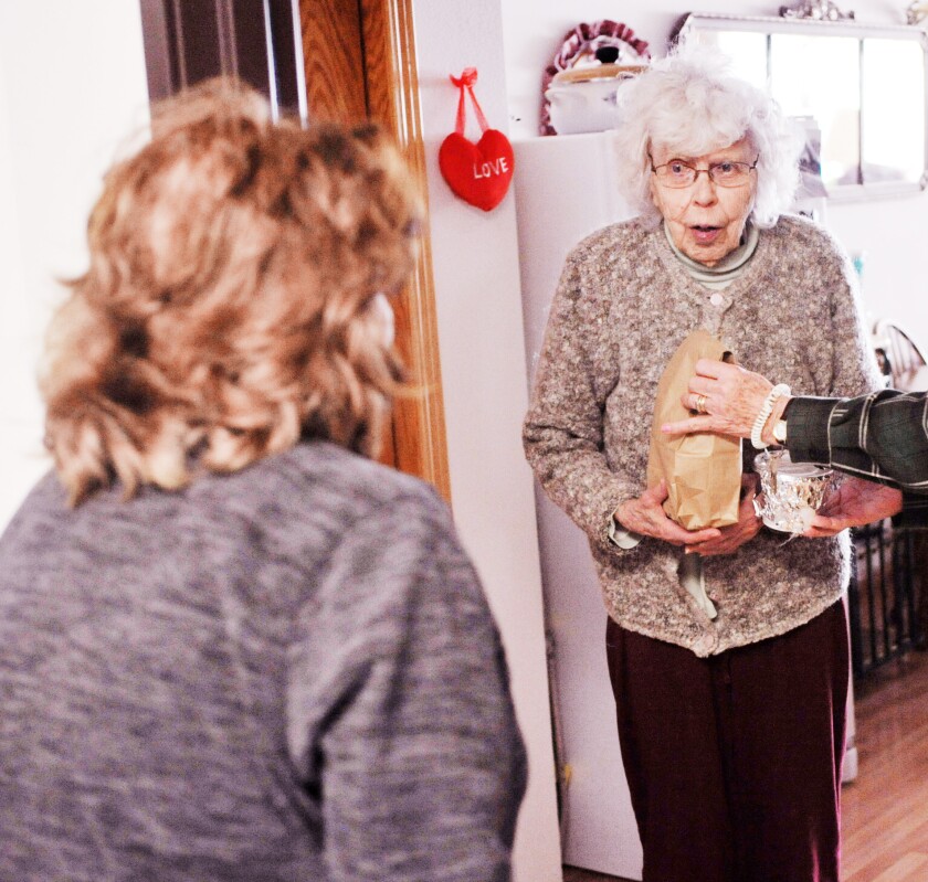 Meals on Wheels delivery