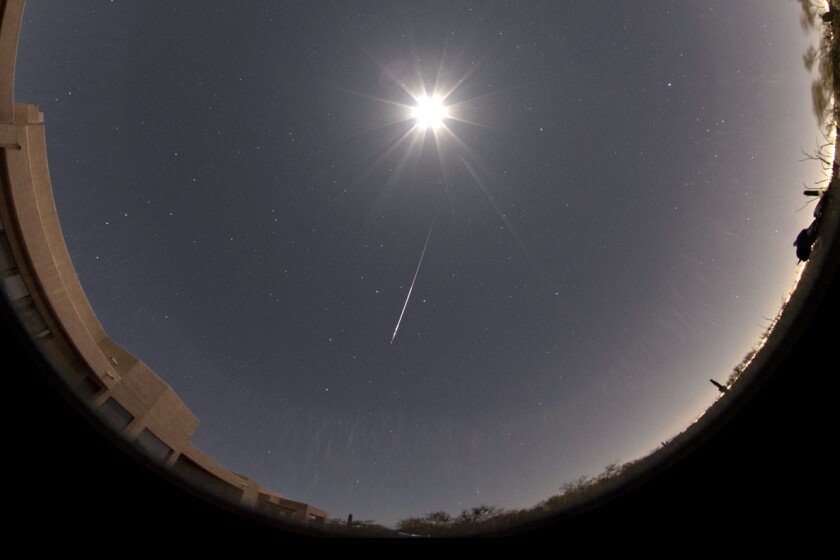 Geminid fireball