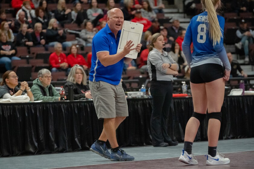 Mabel-Canton vs. Bethlehem Academy Volleyball Section 1A Champio