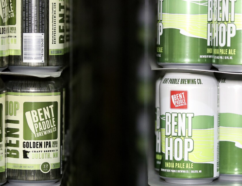 Bent Paddle's new look.