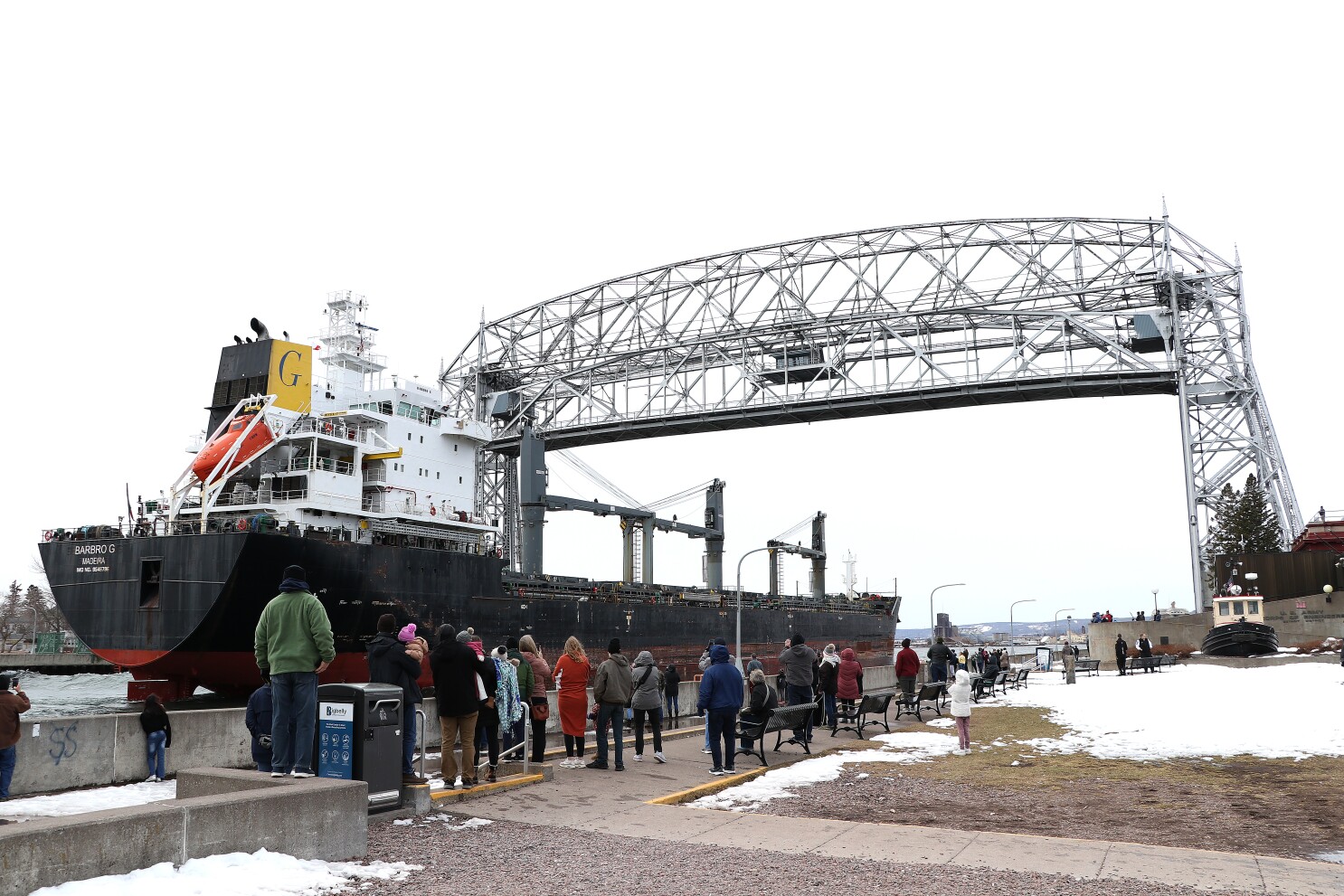 First saltie of season arrives under Duluth Aerial Lift Bridge - Duluth News Tribune | News, weather, and sports from Duluth, Minnesota first-saltie-of-season-arrives-under-duluth-aerial-lift-bridge-duluth-news-tribune-news-weather-and-sports-from-duluth-minnesota