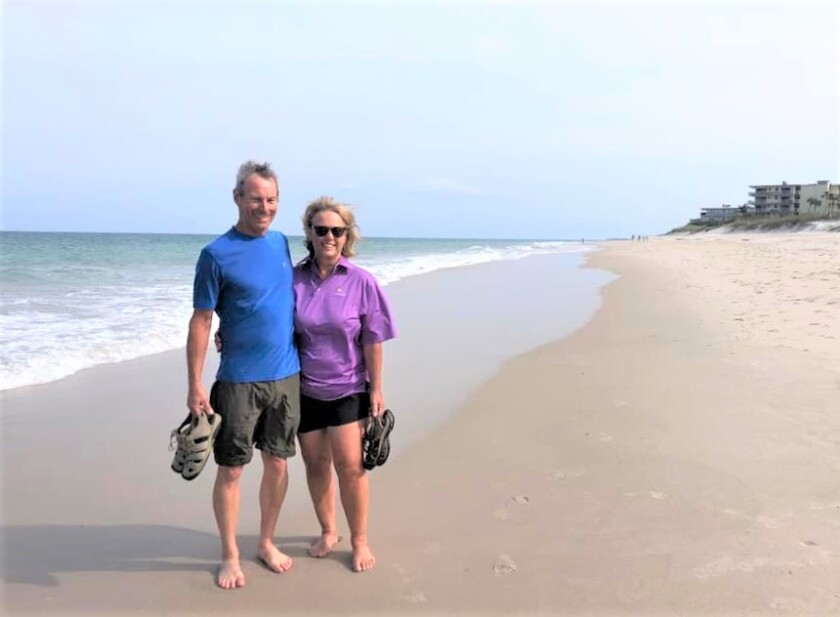 Kay and Greg Libby at Vero Beach, Florida