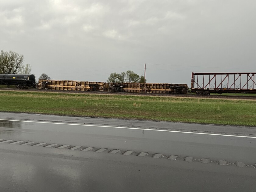 Train derail BNSF 001