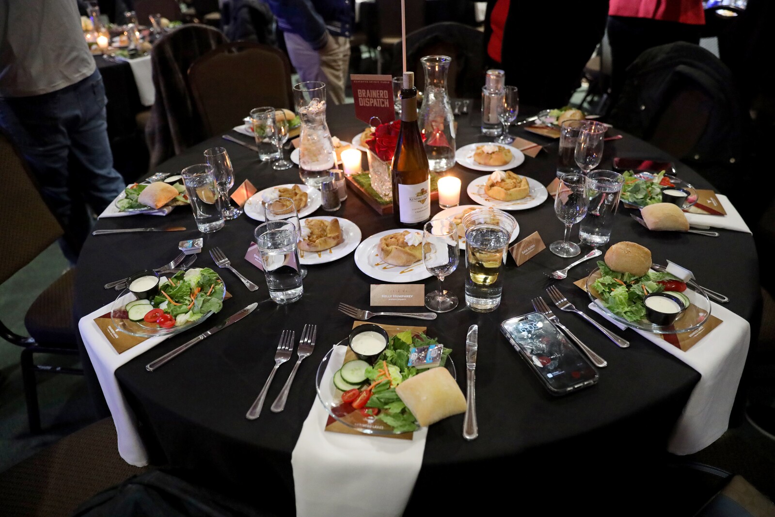 People gather for the ninth-annual Brainerd Lakes Chamber of Commerce Celebration of Excellence award dinner Nov. 17, 2022, at Cragun's Resort on Gull Lake near Brainerd.