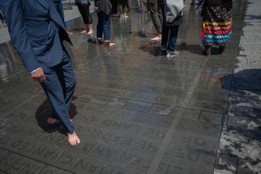 Peace Plaza Commemoration