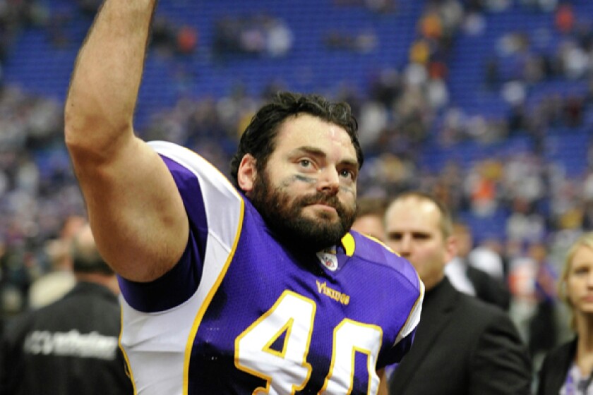 NFL Kleinsasser calls it a career, has no regrets Grand Forks Herald
