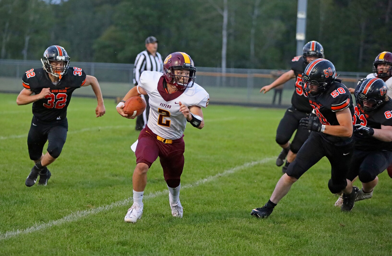PRB football vs Bagley