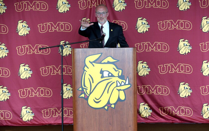 New Minnesota Duluth Athletic Director Forrest Karr