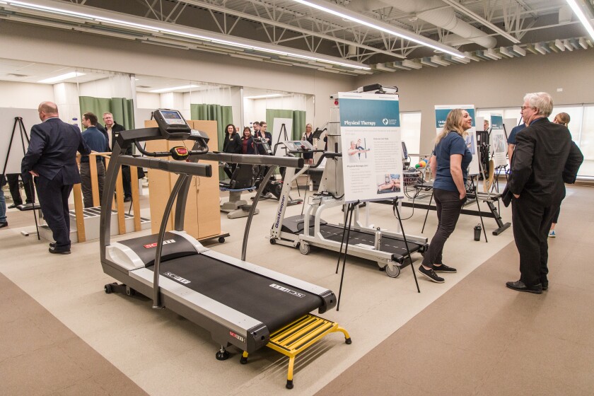 Olmsted Medical Center unveils its new Rehabilitation Services space