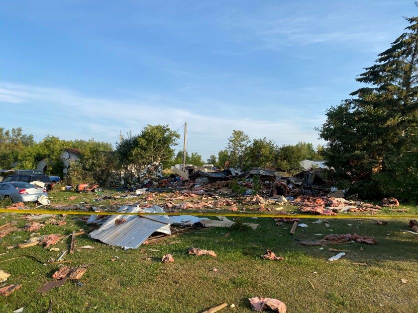Thief River Falls home explosion