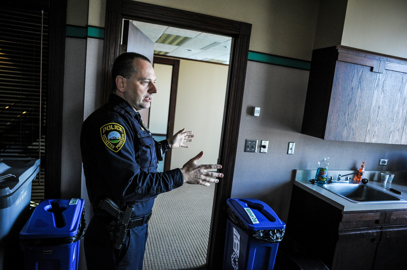 General Police Inside Photos: Inside Rochester Police North Station - Post Bulletin ...