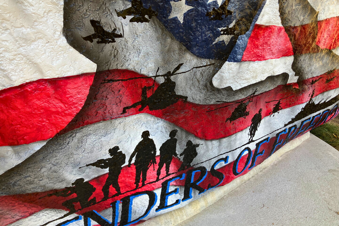 Veterans Rocks Veterans Rock nears completion at Wilson Park in St. Cloud (photos ...