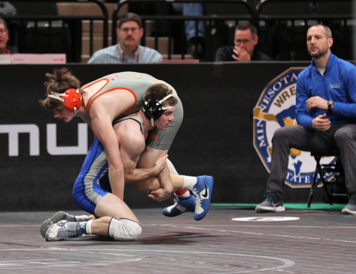 Wrestling Tournament at Xcel Energy Center.