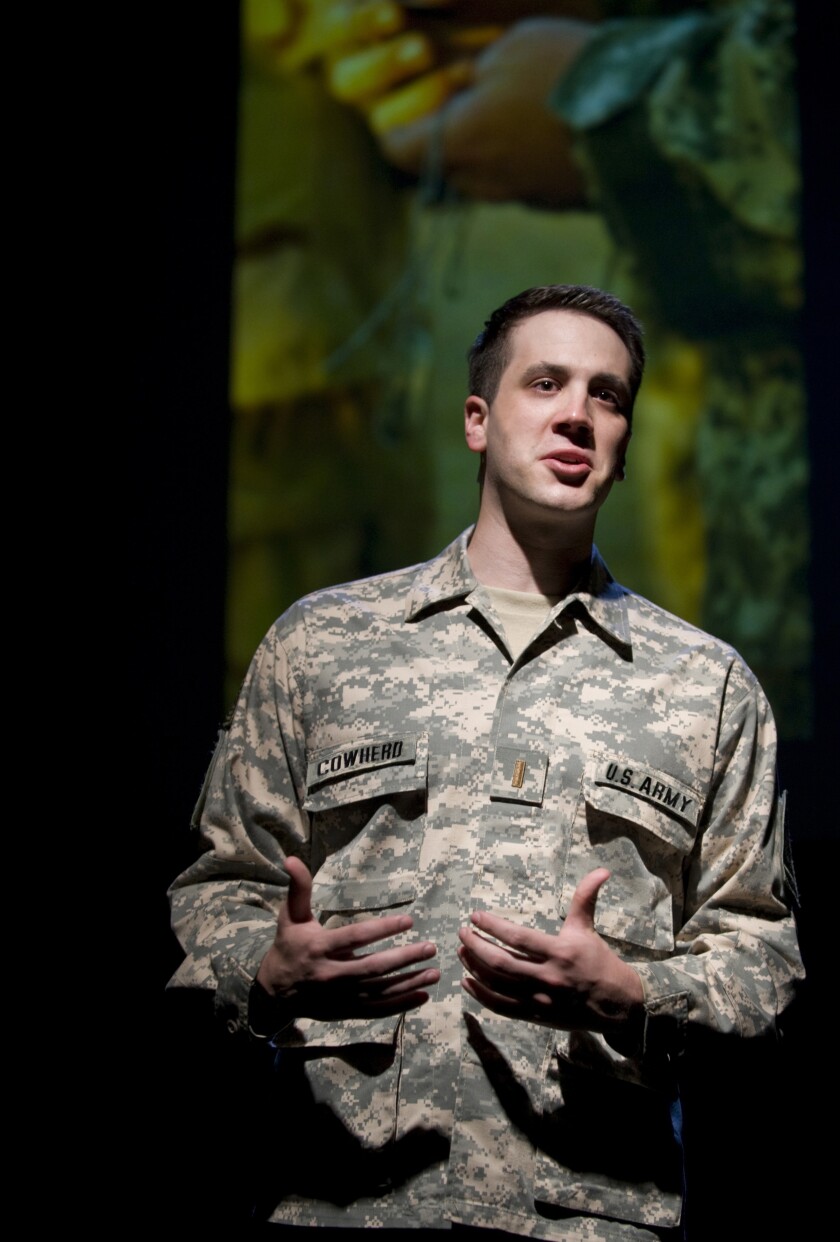Zach Kenney will be among the cast in the Griffin Theatre production of “Letters Home,” which will be performed twice Oct. 30 in the Chalberg Theatre on the Brainerd campus of Central Lakes College, as part of the Cultural Arts Series. (Submitted)