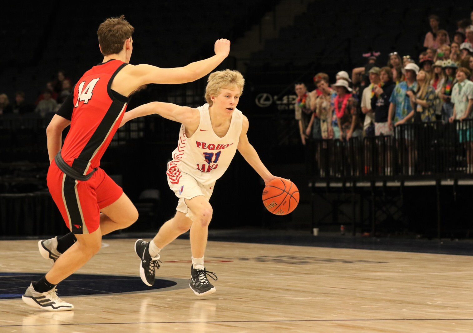 Pequot Lakes vs Annandale Class 2A State Quarterfinals Tuesday, March 22, 2022, at Target Center.