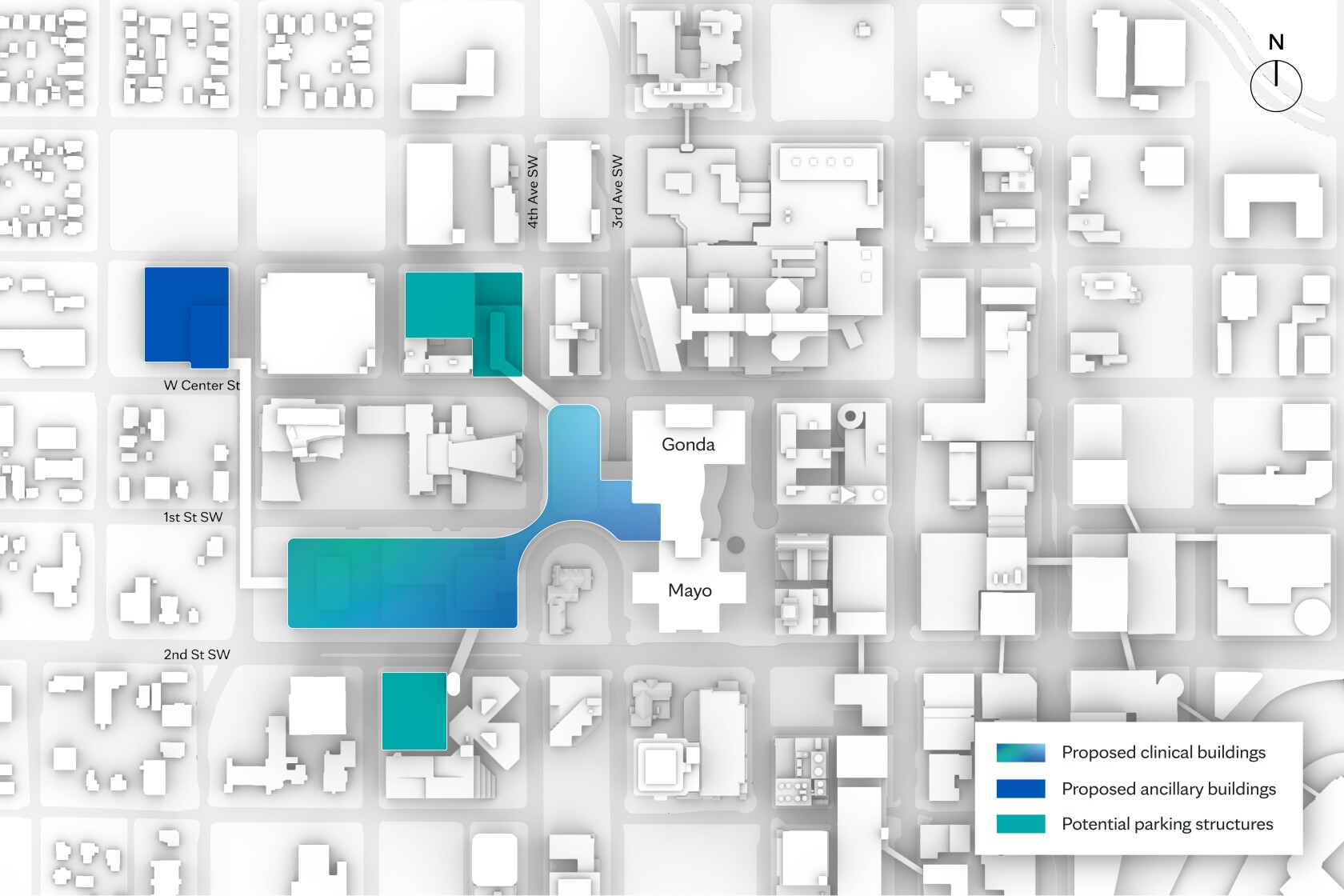 Mayo Clinic seeking removal of street and utility easements to make way ...
