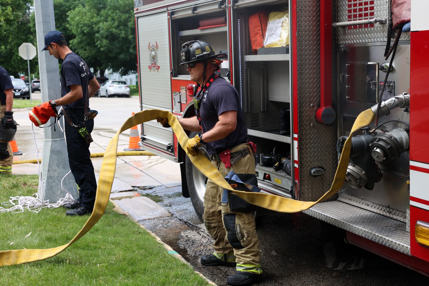 Photos Rochester Fire Department holds training session in Mayo Clinic