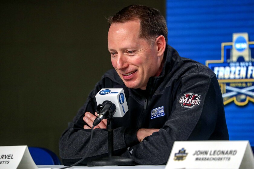 NCAA FROZEN FOUR FRIDAY